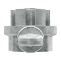 Geiger Markisengetriebe MKG 021 | 4,4:1 | blank | für 70 mm Nutrohr | Zinköse | mit Endanschlag