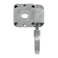 Geiger Markisengetriebe MSG 027 | 7:1 | blank | 13 mm Innenvierkant | Zinköse | ohne Endanschlag