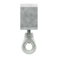 Geiger Markisengetriebe MSG 042 | 7:1 | blank | 13 mm Innenvierkant | Kunststofföse | ohne Endanschlag | ohne Bund