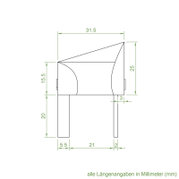 Einlauftrichter 30 x 31,5 mm | Sonderanfertigung