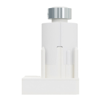 Geiger Perlenkettengetriebe rechts für 4,5mm Ketten | 3:1 | 6mm Innensechskant | weiß