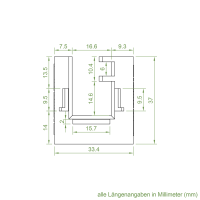 Einlauftrichter 33,4 x 37 mm | Sonderanfertigung