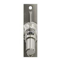 Geiger Gelenklager 45°- G001 | Grundplatte 22 x 85 mm | Kurbelzapfen 12,9 mm | 6 mm Vierkant - Länge 300 mm