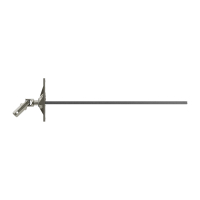 Geiger Gelenklager 45°- G001 | Grundplatte 22 x 85 mm | Kurbelzapfen 12,9 mm | 6 mm Vierkant - Länge 300 mm