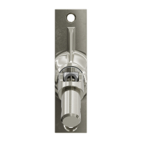 Geiger Gelenklager 45°- G002 | Grundplatte 22 x 85 mm | Kurbelzapfen 11,9 mm | 6 mm Sechskant - Länge 300 mm