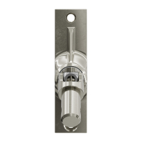 Geiger Gelenklager 45°- G006 | Grundplatte 22 x 85 mm | Kurbelzapfen 11,9 mm | 7 mm Sechskant - Länge 300 mm