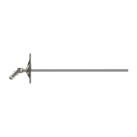 Geiger Gelenklager 45°- G006 | Grundplatte 22 x 85 mm | Kurbelzapfen 11,9 mm | 7 mm Sechskant - Länge 300 mm