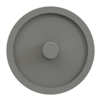 Abdeckkappe | für Schraube mit 2,5 mm Kopflochbohrung | Staubgrau - RAL 7037