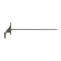 Geiger Gelenklager 90°- G061 | Grundplatte 22 x 85 mm | Kurbelzapfen 12,9 mm | 6 mm Sechskant 300 mm