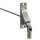 Geiger Gelenklager 90°- G061 | Grundplatte 22 x 85 mm | Kurbelzapfen 12,9 mm | 6 mm Sechskant 300 mm