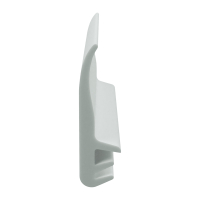 3D Modell der Flügelfalzdichtung FF059 in weiß...