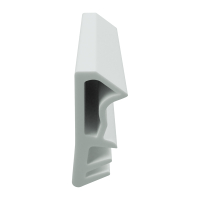 3D Modell der Flügelfalzdichtung FF095 in weiß...
