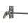 Geiger Gelenklager 45°- G008 | Grundplatte 22 x 52 mm | Kurbelzapfen 11,9 mm | 6 mm Vierkant - Länge 300 mm