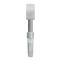 Geiger Schneckengetriebe für Markisen | 3:1 | ovale Zinköse | 7 mm Innenvierkant