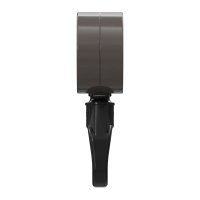 Geiger Markisengetriebe MSG 128 | 9:1 | braun | 13 mm Innenvierkant | ovale Kunststofföse | A = 41 mm