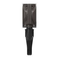 Geiger Markisengetriebe MSG 128 | 9:1 | braun | 13 mm Innenvierkant | ovale Kunststofföse | A = 41 mm