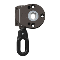Geiger Markisengetriebe MSG 128 | 9:1 | braun | 13 mm Innenvierkant | ovale Kunststofföse | A = 41 mm