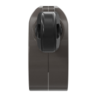 Geiger Markisengetriebe MSG 128 | 9:1 | braun | 13 mm Innenvierkant | ovale Kunststofföse | A = 41 mm