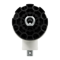 Geiger Modulares Markisengetriebe MGM 144 | 4,4:1 | Rechts | weiß |  für 85 mm Nutrohr | vari. Endanschlag