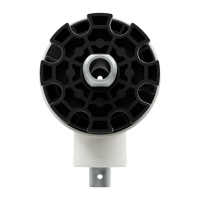Geiger Modulares Markisengetriebe MGM 145 | 4,4:1 | Links | weiß | für 85 mm Nutwelle | vari. Endanschlag