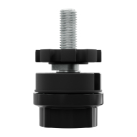 Geiger Modulares Markisengetriebe MGM 146 | 4,4:1 | Rechts | schwarz | für 85 mm Nutwelle | vari. Endanschlag