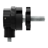 Geiger Modulares Markisengetriebe MGM 147 | 4,4:1 | Links | schwarz | für 85 mm Nutwelle | vari. Endanschlag