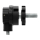 Geiger Modulares Markisengetriebe MGM 147 | 4,4:1 | Links | schwarz | für 85 mm Nutwelle | vari. Endanschlag