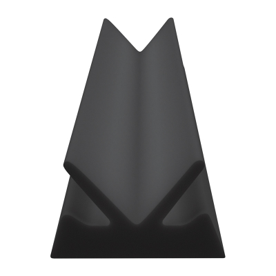 3D Modell der Lippendichtung LP086 in schwarz für Fenster.