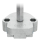 Geiger Schneckengetriebe S042 | Untersetzung 6:1 | 6 mm Vierkant | Linksroller