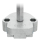 Geiger Schneckengetriebe S040 | Untersetzung 4:1 | 6 mm Vierkant | Linksroller