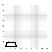 Zeichnung des Dichtungsprofils der Schlauchdichtung SL167.