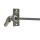 Geiger Gelenklager 45°- G009 | Grundplatte 22 x 52 mm | Kurbelzapfen 11,9 mm | 6 mm Vierkant - Länge 300 mm