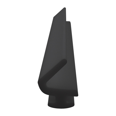 3D Modell der Lippendichtung LP492 in schwarz für Fenster.