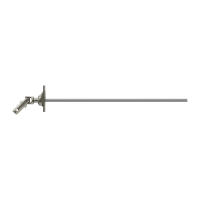 Geiger Gelenklager 45°- G014 | Grundplatte 22 x 52 mm | Kurbelzapfen 11,9 mm | 6 mm Sechskant - Länge 300 mm