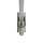 Geiger Gelenklager 45°- G014 | Grundplatte 22 x 52 mm | Kurbelzapfen 11,9 mm | 6 mm Sechskant - Länge 300 mm