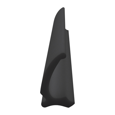 3D Modell der Lippendichtung LP518 in schwarz für Fenster.