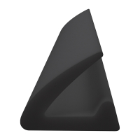 3D Modell der Lippendichtung LP534 in schwarz für Fenster.