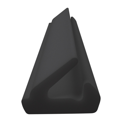 3D Modell der Lippendichtung LP539 in schwarz für Fenster.