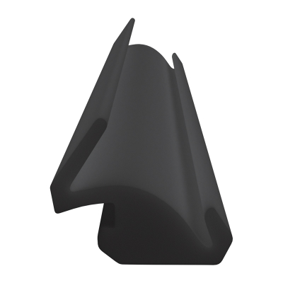 3D Modell der Lippendichtung LP544 in schwarz für Fenster.