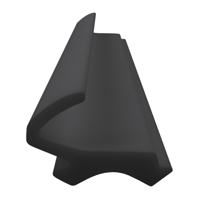3D Modell der Lippendichtung LP547 in schwarz für Fenster.