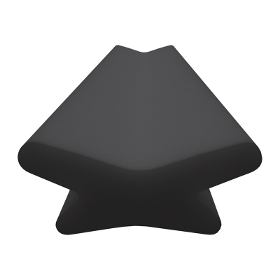 3D Modell der Lippendichtung LP555 in schwarz für Fenster.