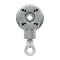 Geiger Markisengetriebe MKG 171 | 3:1 | blank | 13 mm Innenvierkant | Kunststofföse | mit Endanschlag