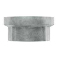 Geiger Markisengetriebe MKG 171 | 3:1 | blank | 13 mm Innenvierkant | Kunststofföse | mit Endanschlag