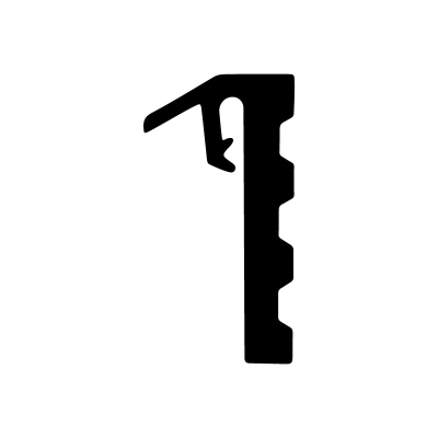 Zeichnung des Dichtungsprofils der Fensterbankdichtung VG150.