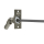 Geiger Gelenklager 45°- G018 | Grundplatte 22 x 52 mm | Kurbelzapfen 12,9 mm | 6 mm Vierkant - Länge 300 mm