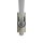 Geiger Gelenklager 45°- G020 | Grundplatte 22 x 52 mm | Kurbelzapfen 11,9 mm | 7 mm Sechskant - Länge 300 mm