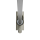 Geiger Gelenklager 45°- G021 | Grundplatte 22 x 52 mm | Kurbelzapfen 11,9 mm | 8 mm Vierkant - Länge 300 mm