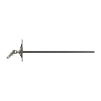 Geiger Gelenklager 45°- G024 | Grundplatte 22 x 85 mm | Kurbelzapfen 9,9 mm | 8 mm Vierkant - Länge 300 mm
