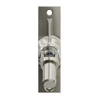 Geiger Gelenklager 45°- G065 | Grundplatte 22 x 85 mm | Kurbelzapfen 11,9 mm | 6 mm Sechskant - Länge 500 mm