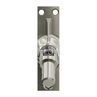 Geiger Gelenklager 45°- G026 | Grundplatte 22 x 85 mm | Kurbelzapfen 11,9 mm | 6 mm Vierkant - Länge 300 mm